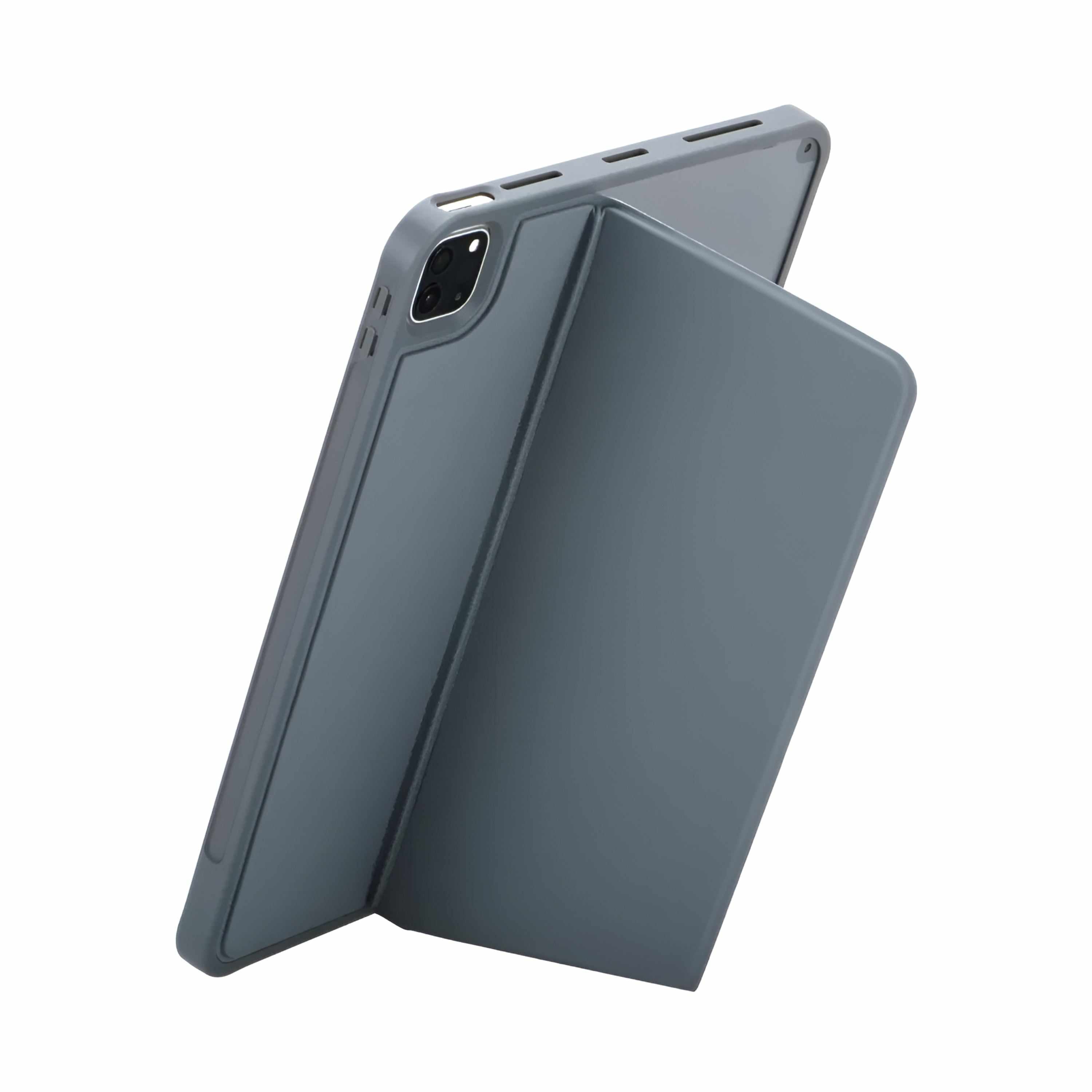 iPad keyboard case backlit Bluetooth keyboard with precision trackpad—close-up