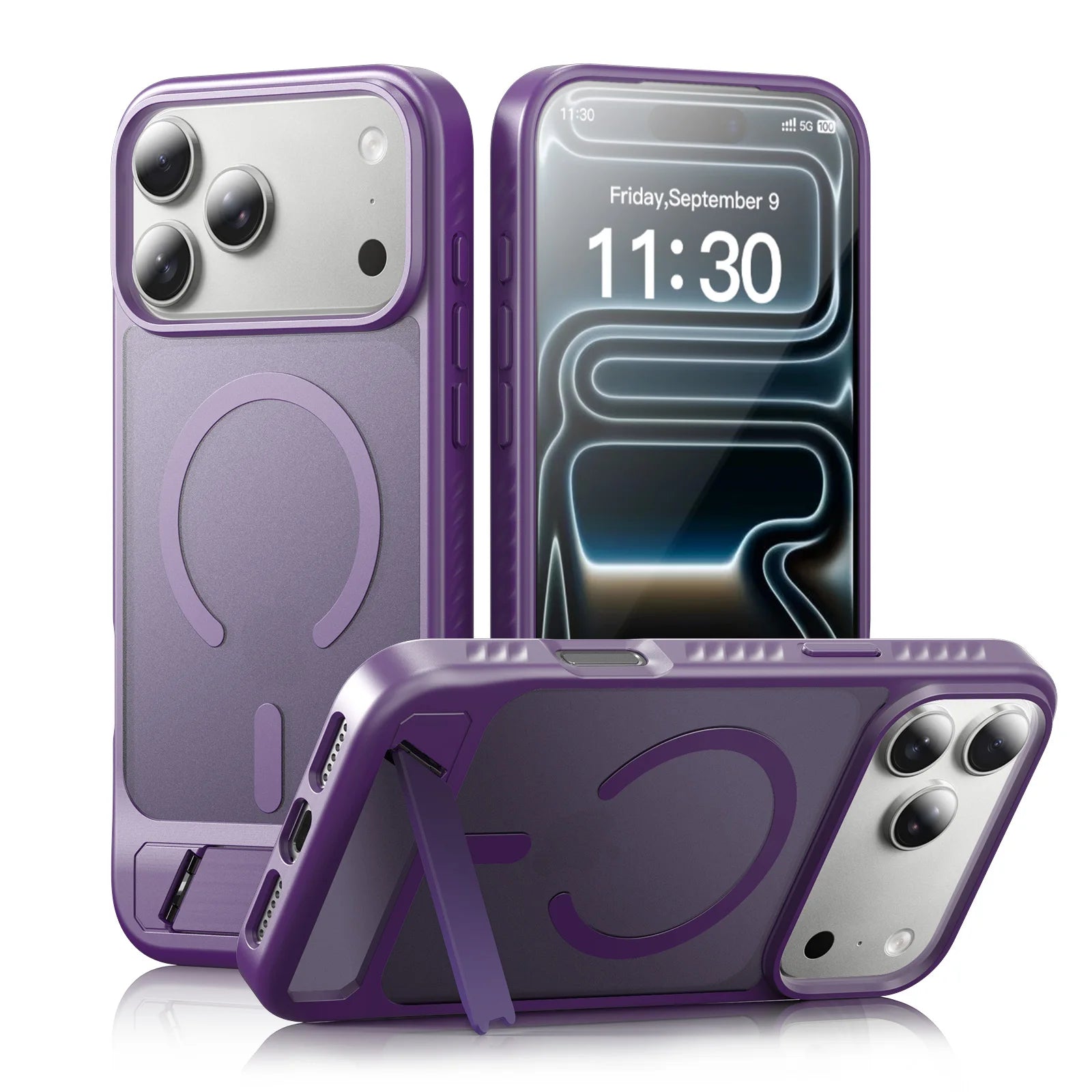 Magnetic Grip Case for iPhone 17