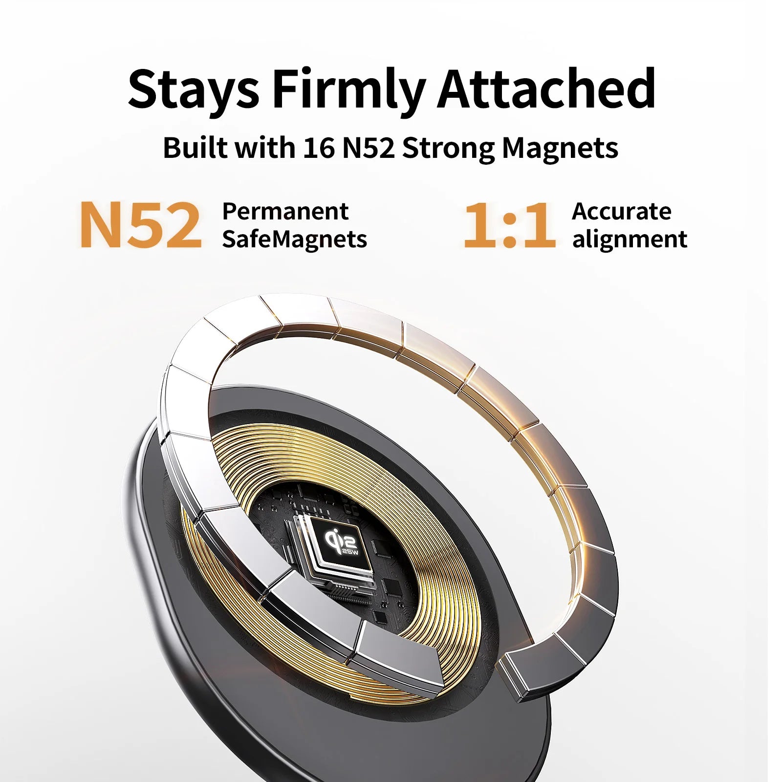 MagFold Qi2 3-in-1 Alloy Stand