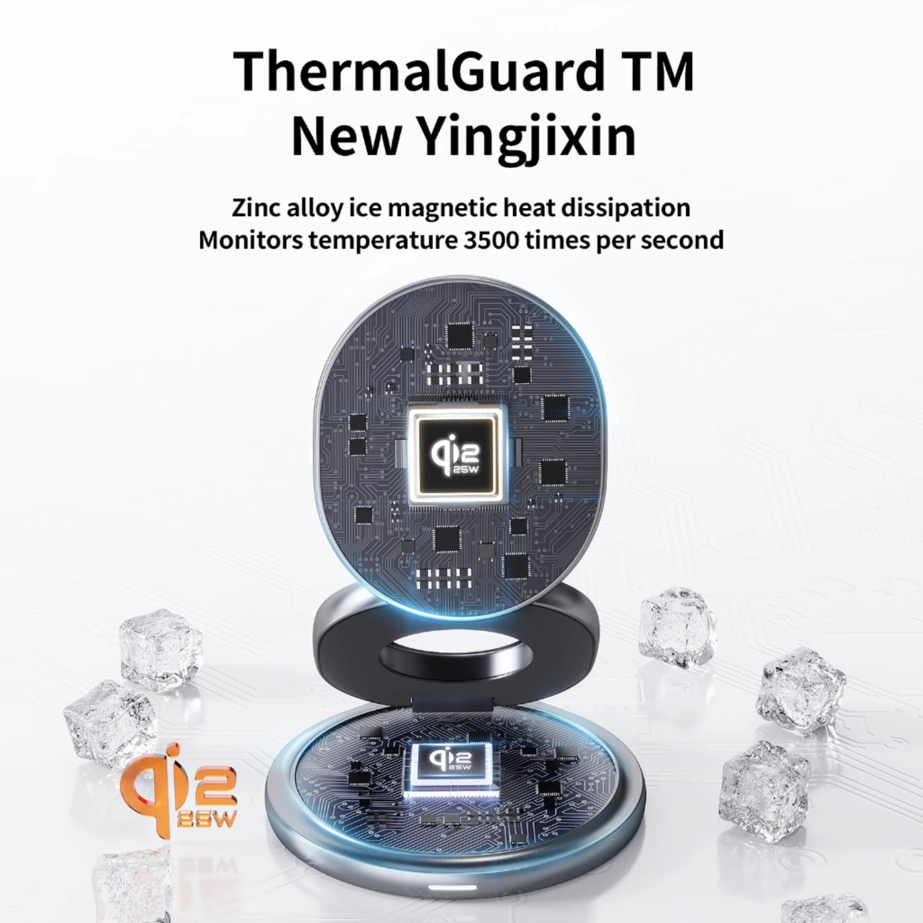 MagFold Qi2 3-in-1 Alloy Stand