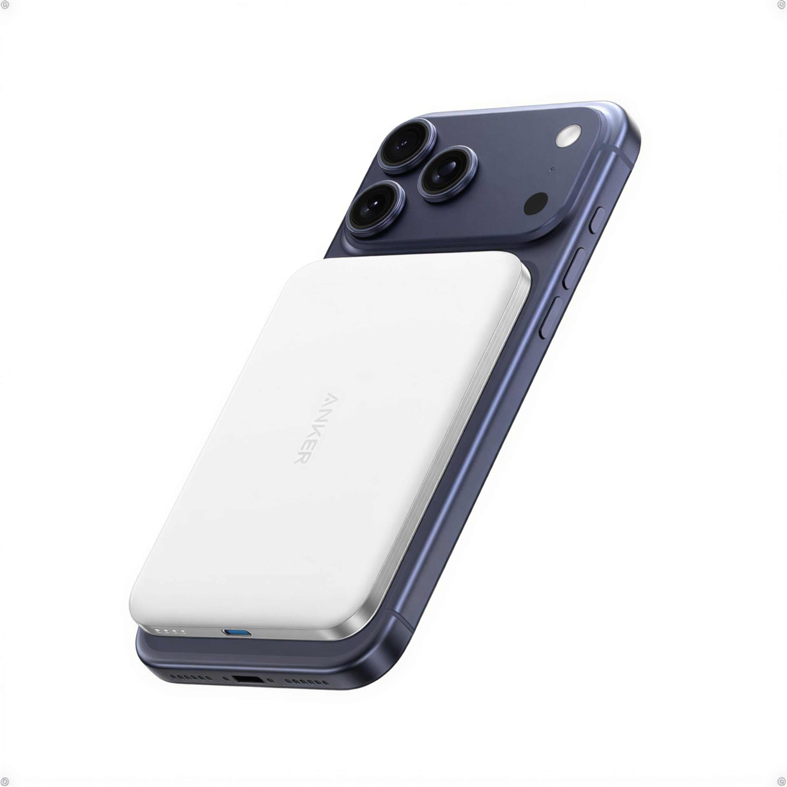 Anker Nano Power Bank (5K, MagGo, Slim)