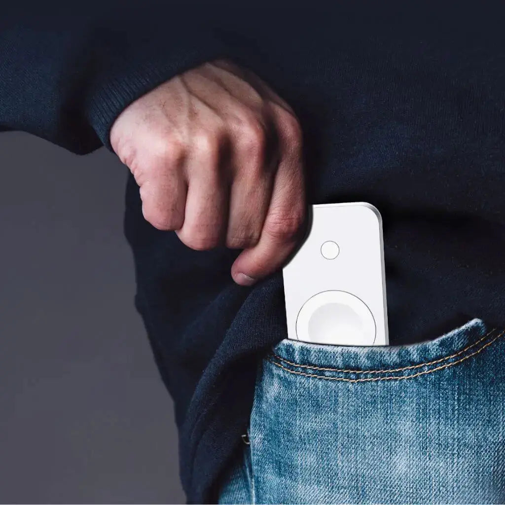 Portable Apple Watch Charger Power Bank 1000mAh Keychain for Travel