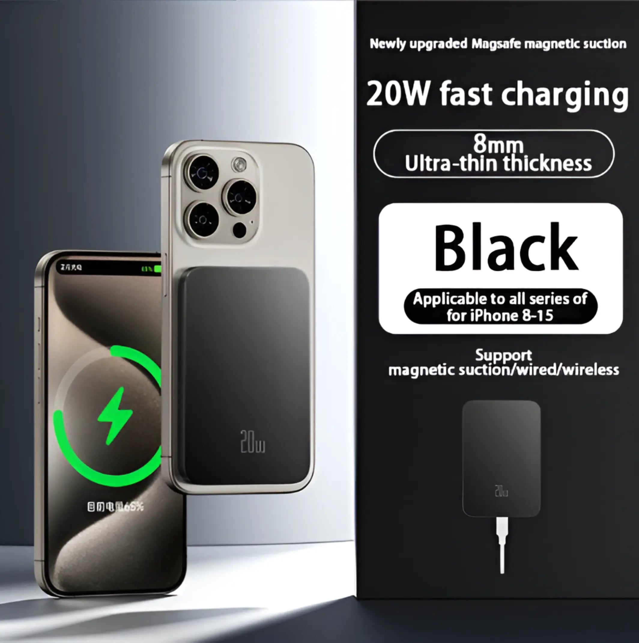 Novoa Snap Slim-Magsafe Battery Bank Novoa