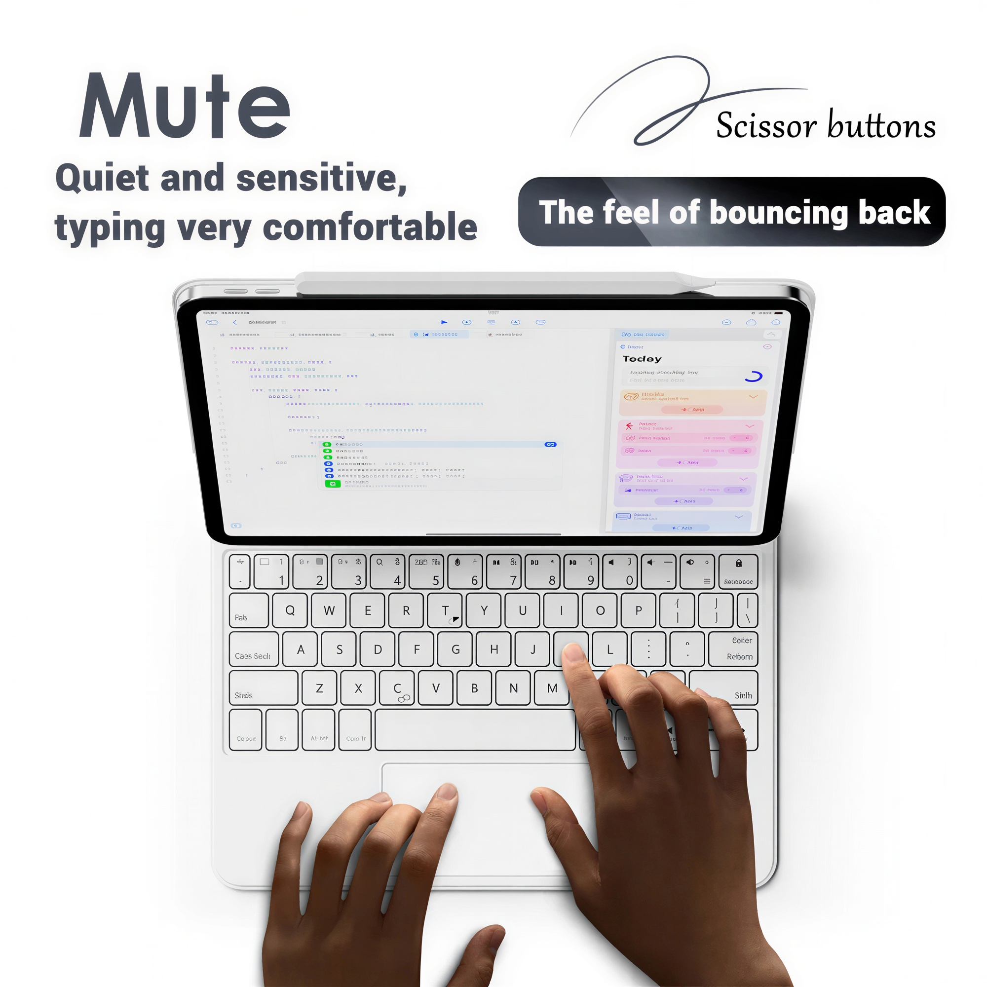 Folio Keyboard Case for iPad (with Trackpad)