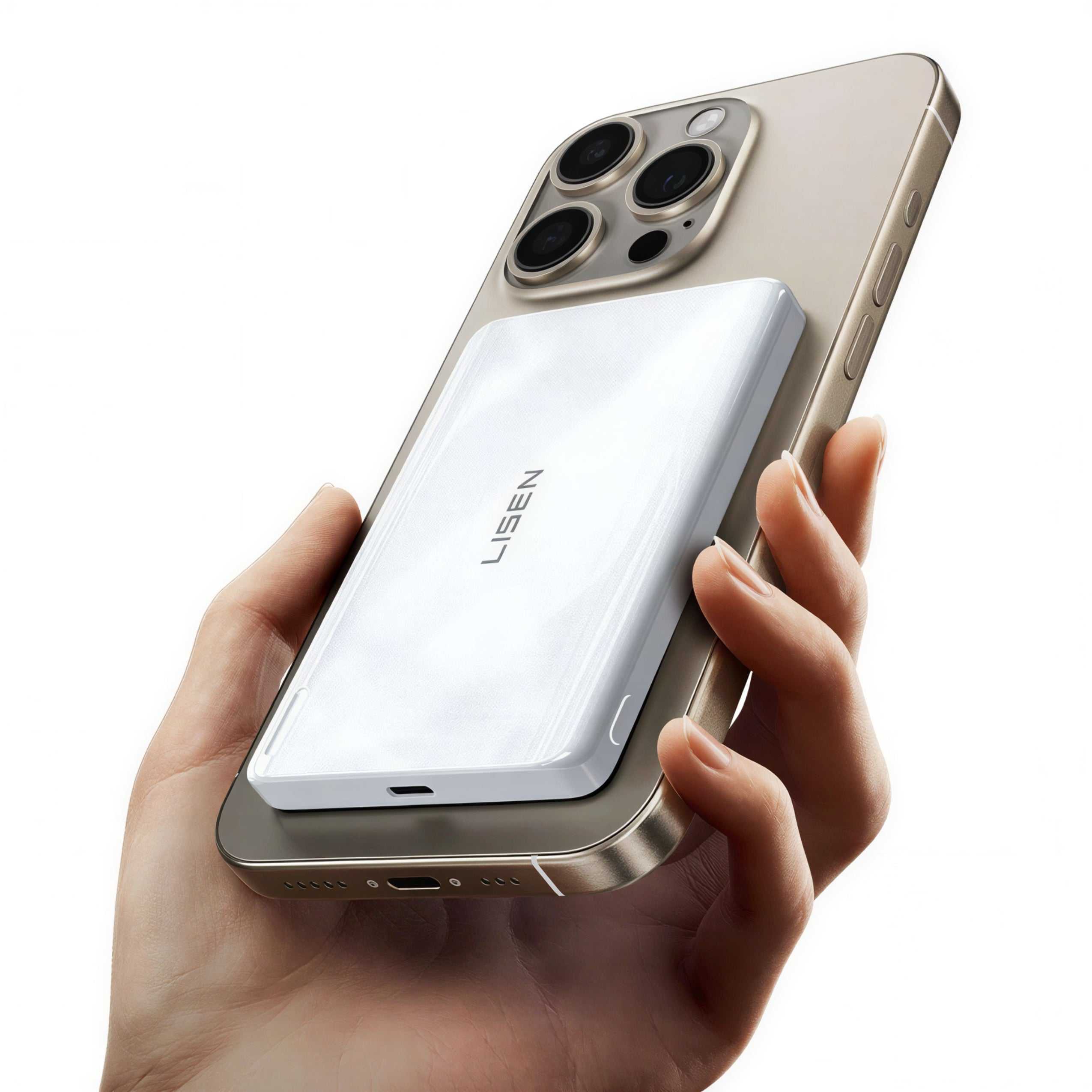 MagSafe Battery Bank 10,000 mAh - Lisen Snap Pro