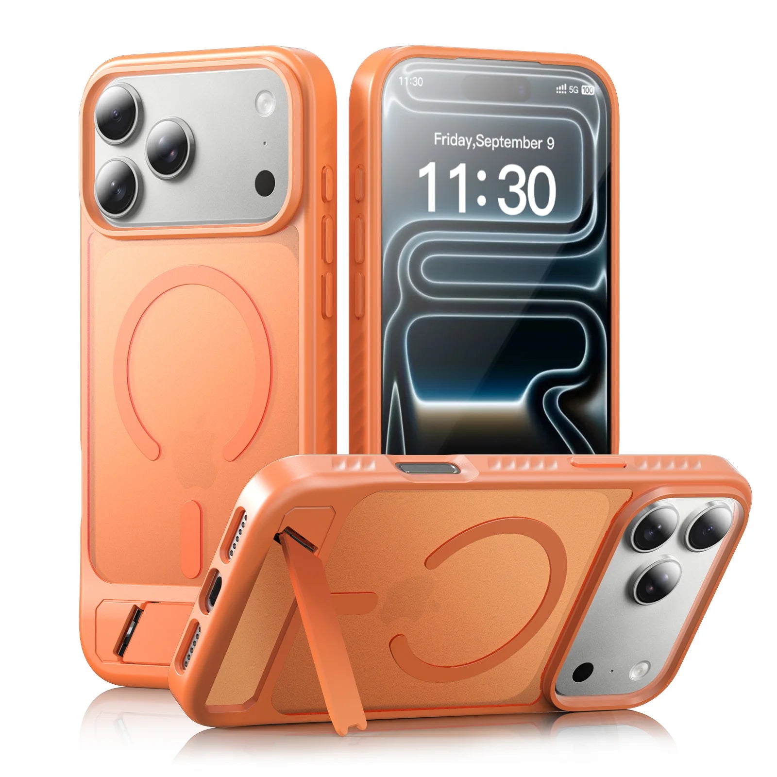 Magnetic Grip Case for iPhone 17