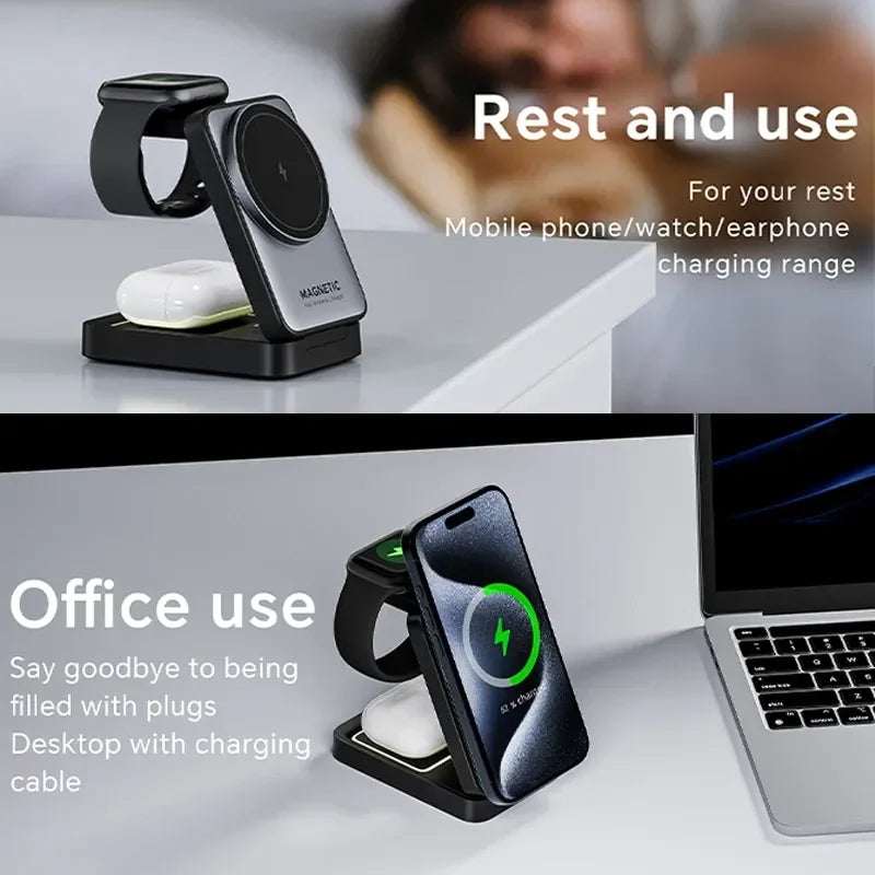 All-in-one MagSafe Charging Dock - Novoa Vision