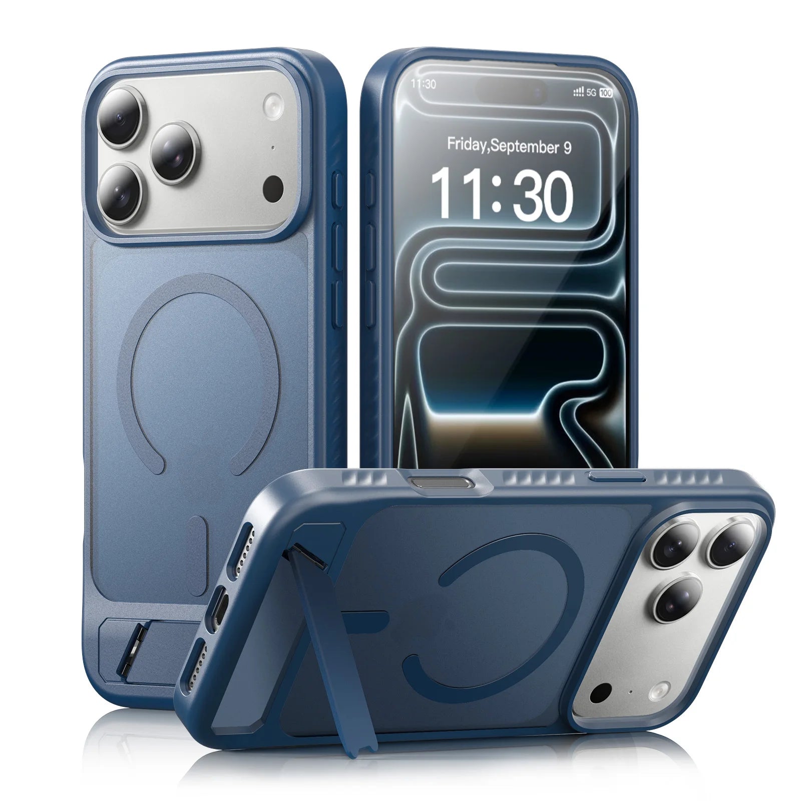 Magnetic Grip Case for iPhone 17