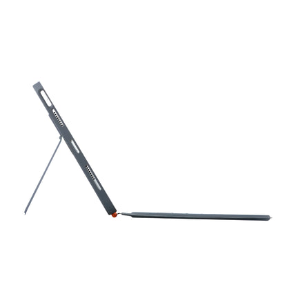 iPad keyboard case keys and gestures area with pointer-friendly glass-style trackpad