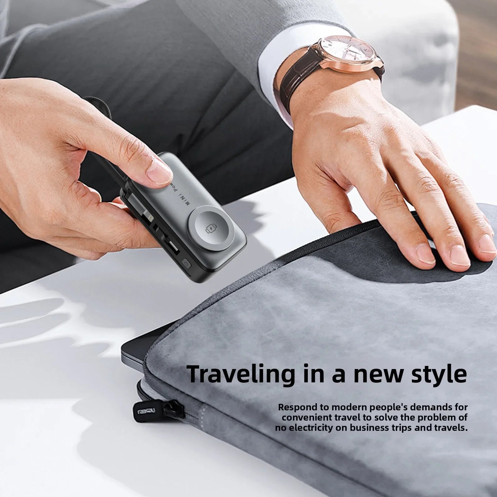 Pocket Link 3-in-1 Mini Power Bank