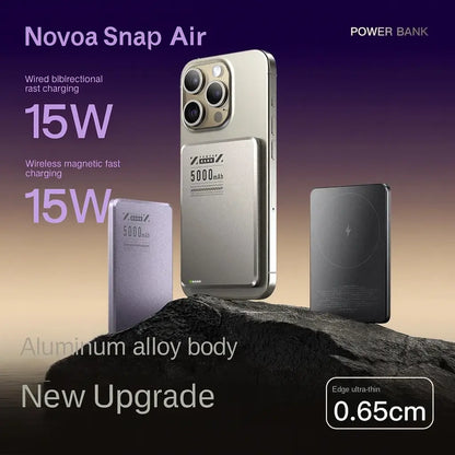 Novoa Snap Air Slim MagSafe Charger Novoa