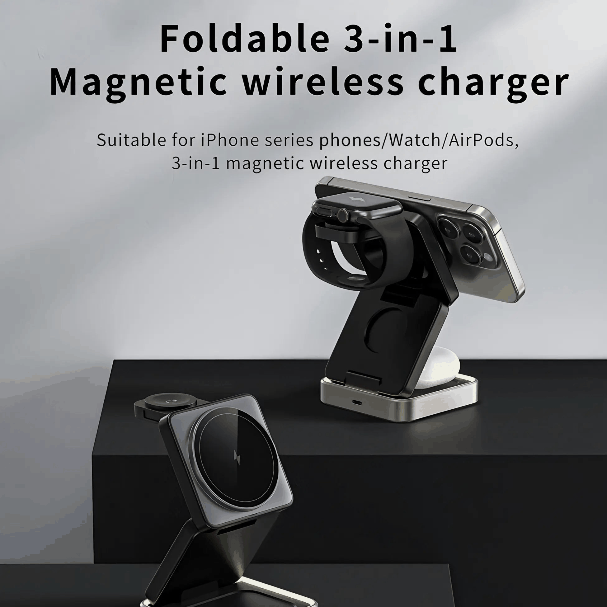 Vision 3-in-1 Foldable Magnetic Dock