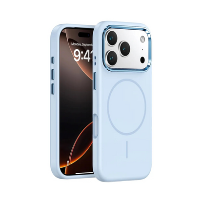 Magnetic Liquid Silicone Case for iPhone 17