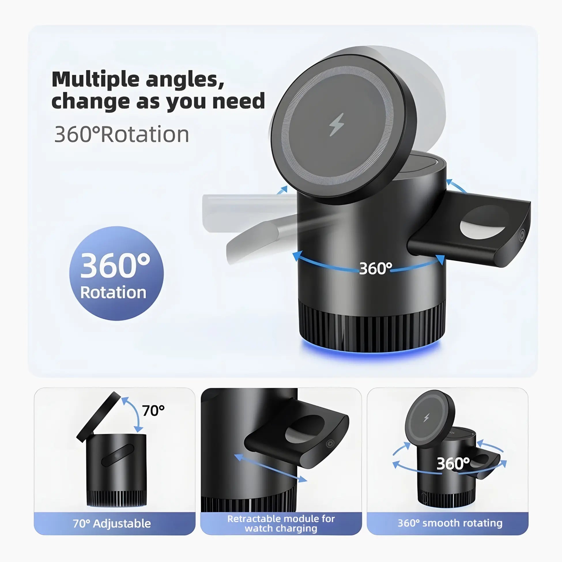 Novoa Nord Pro 3 in 1 Charging Dock Novoa