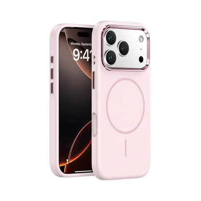 Magnetic Liquid Silicone Case for iPhone 17